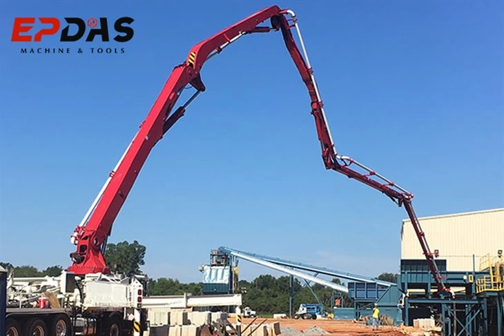concrete pump truck